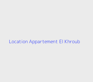 Location Appartement F4 Constantine